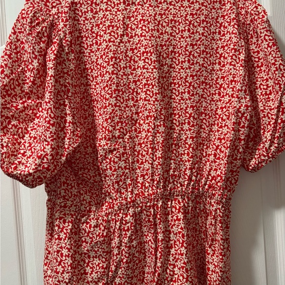Boden Red and White Floral Dress - Picture 6 of 7